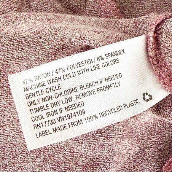 Wild Fable Women's Mauve Pink Long Sleeve Tiered Mini Dress Size M - Picture 6 of 8